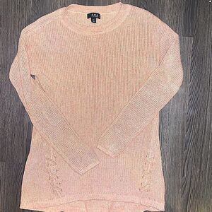 Pastel Pink Knit Sweater​